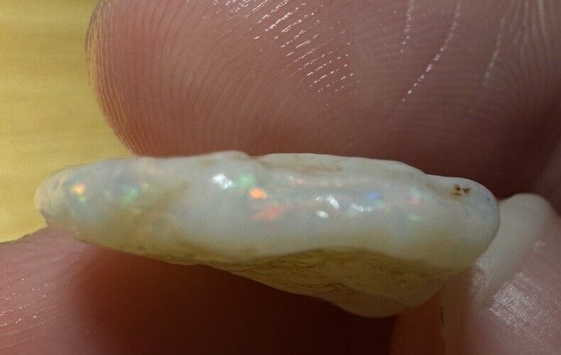 10 Carats Solid Rough Coober Pedy Opal Piece with Beautiful Colour C1