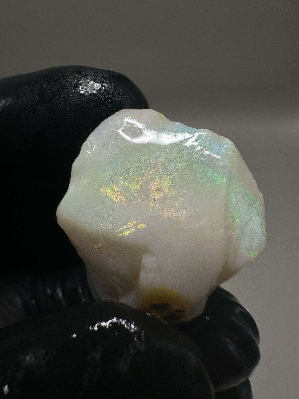 43.6 Carats Solid Rough Coober Pedy Crystal Opal Chunk with Beautiful Colour