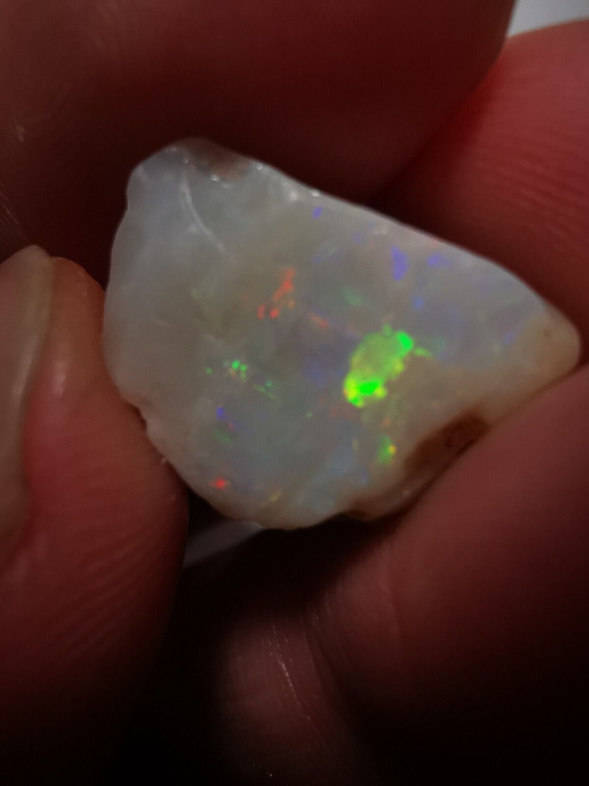 Rough opal Coober Pedy 8.8ct B1 Piece with Beautiful Colour
