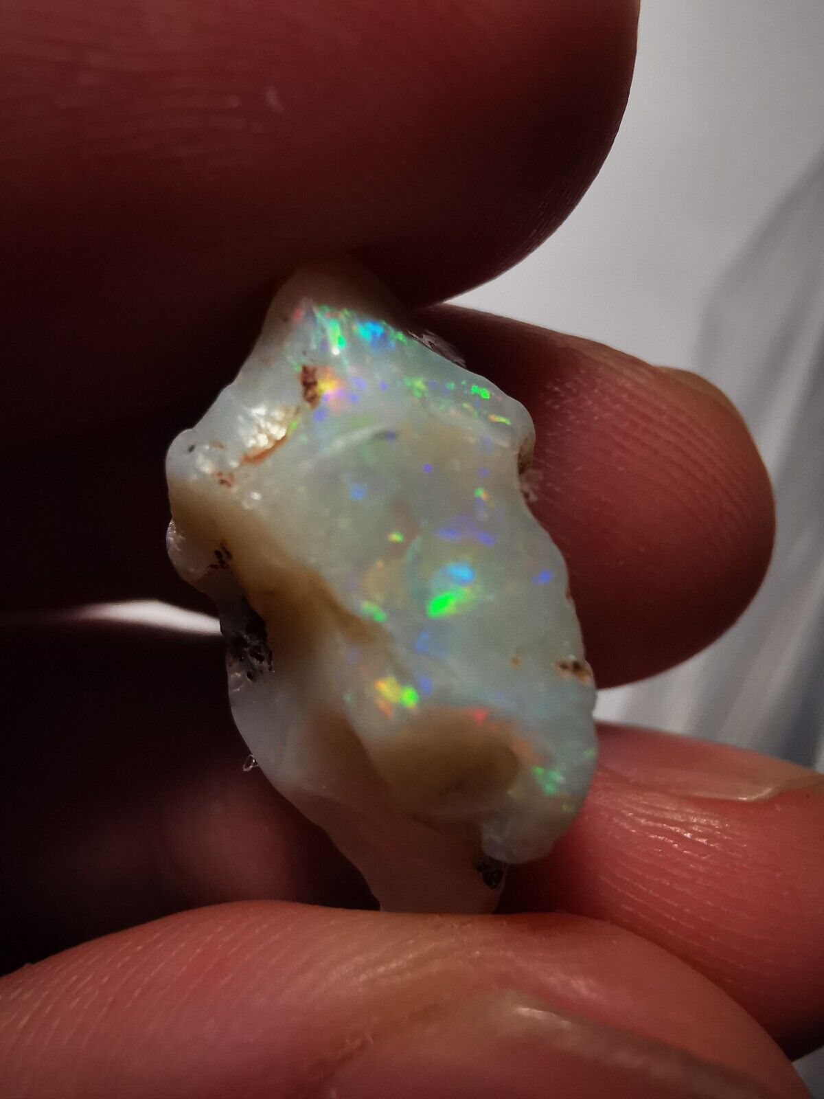 Opal rough Coober Pedy 10.4ct B1 Piece with Beautiful Colour