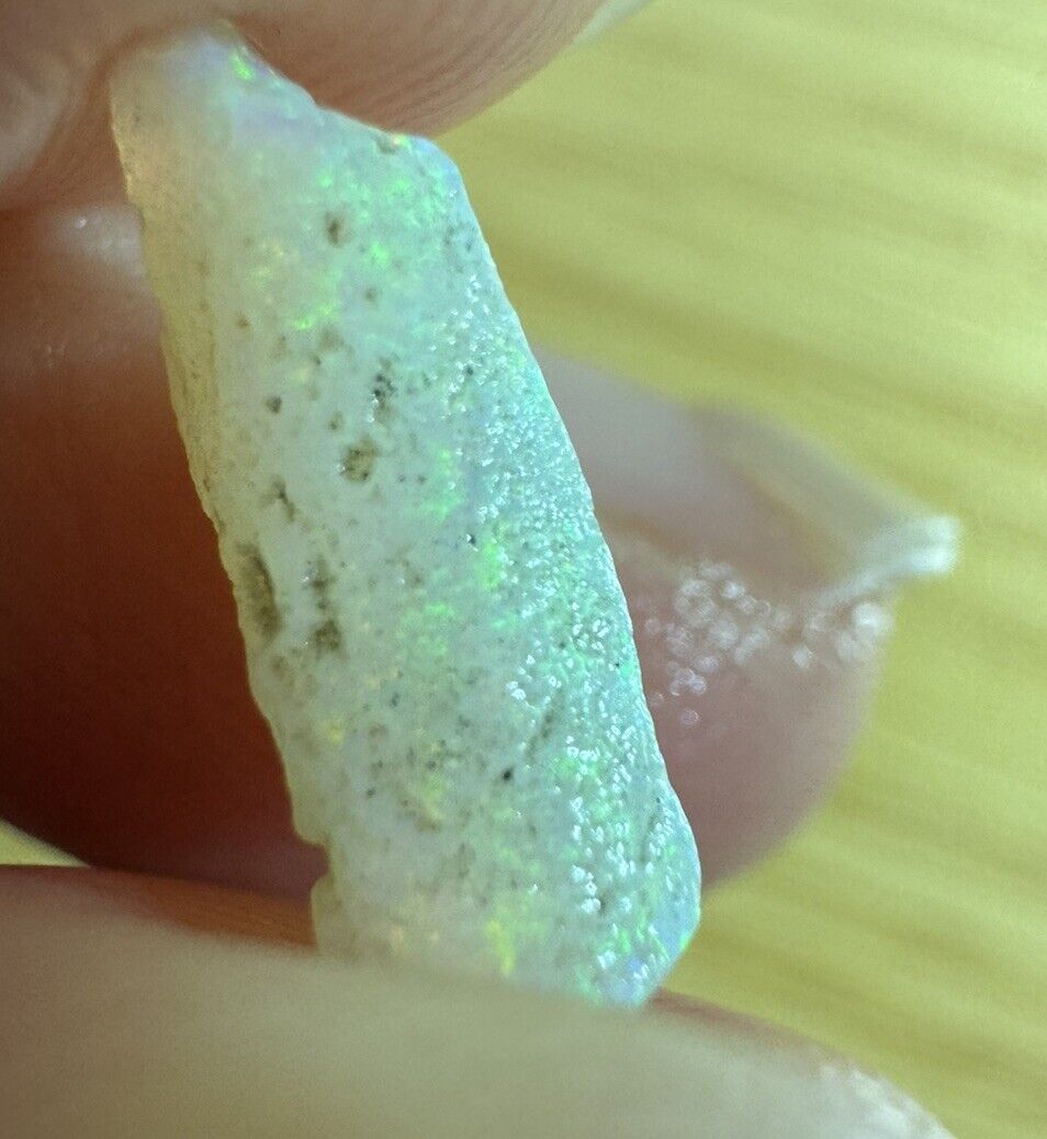 1.7 Carats Solid Rough Coober Pedy Opal Piece with Beautiful Colour