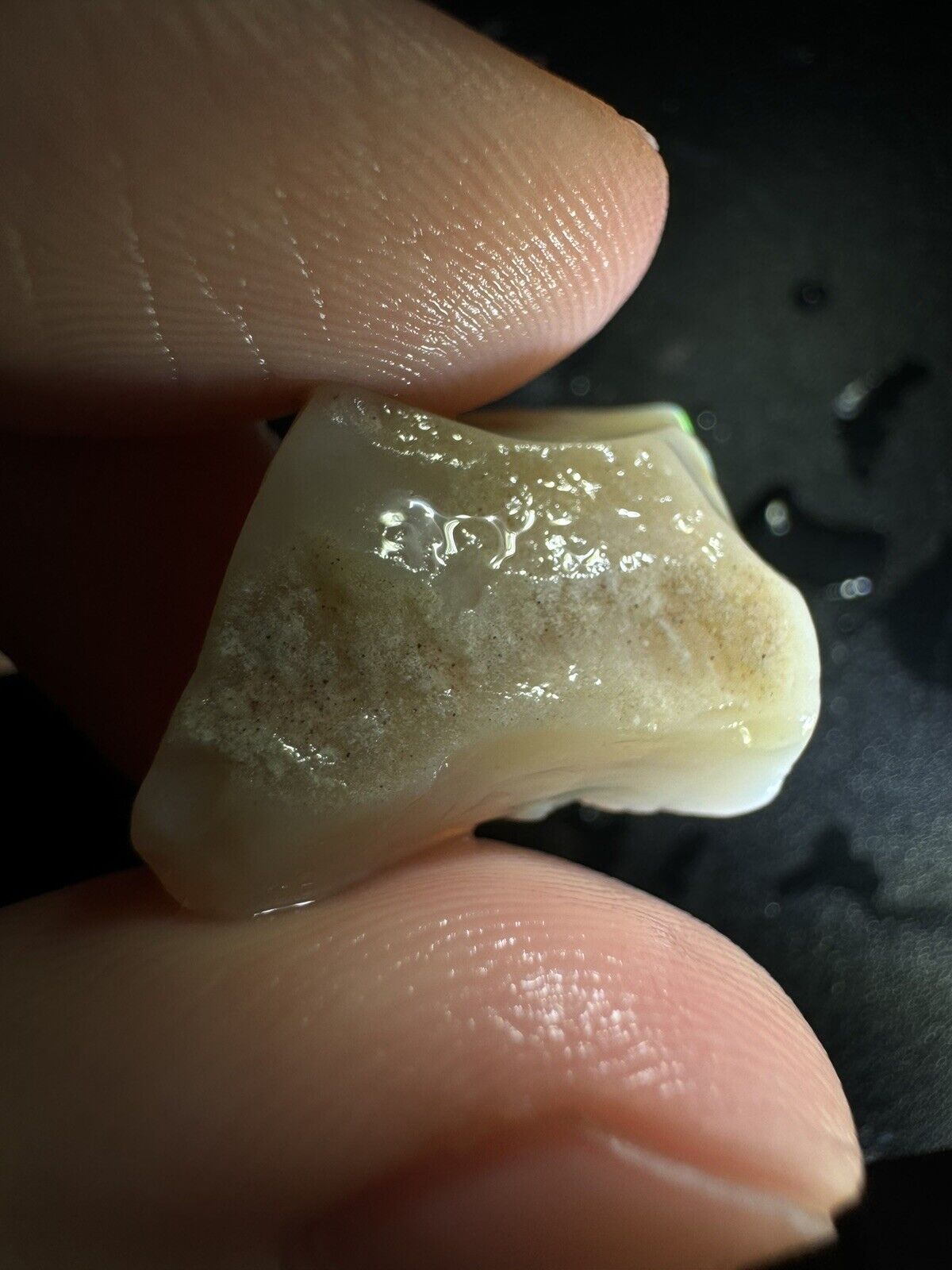 15 Carats Solid Rough Coober Pedy Opal Piece with Beautiful Colour B1