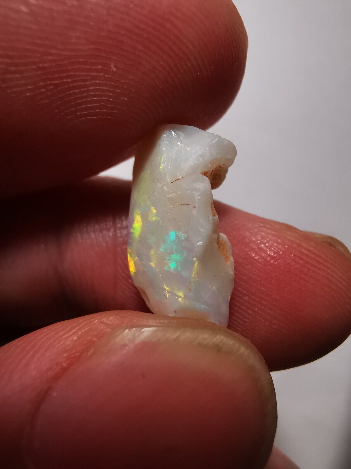 Opal rough Coober Pedy 5.5ct B1 Piece with Beautiful Colour
