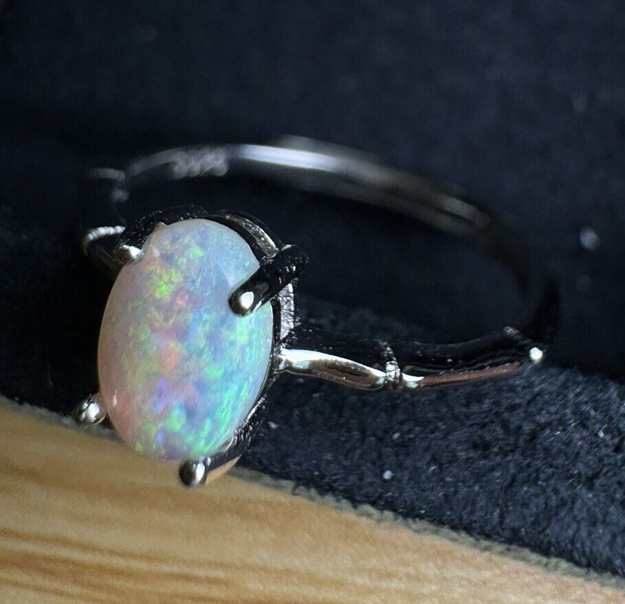 Opal Ring No.14 Multicolored oil paintings