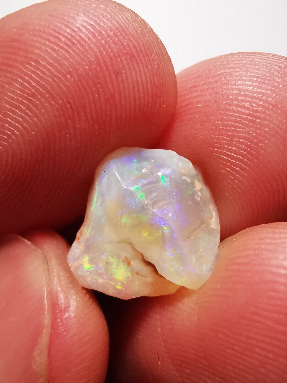 Opal rough Coober Pedy 4ct B1 Piece with Beautiful Colour