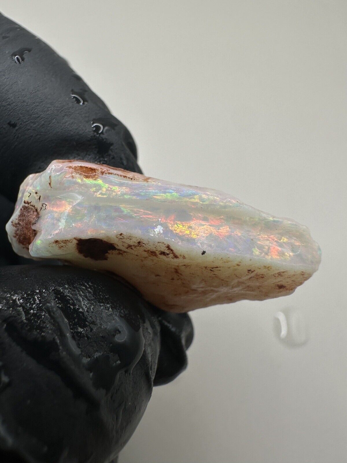 Rough Coober Pedy Crystal Opal With Beautiful Colour13.9ct