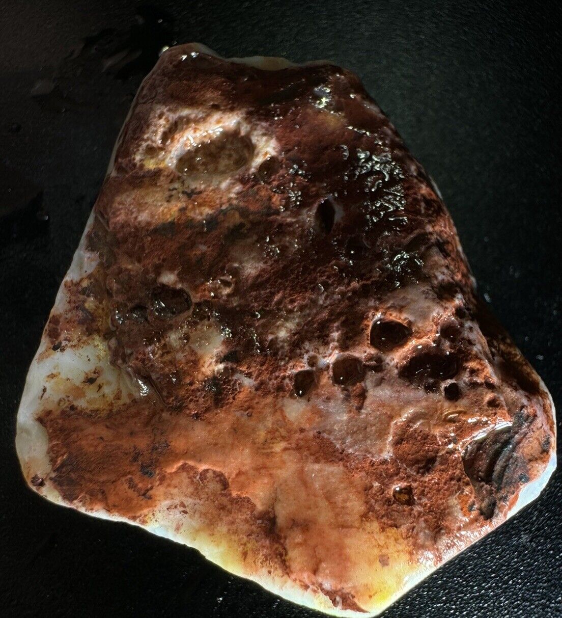 33.7 Carats Solid Rough Coober Pedy Opal Piece with Beautiful Colour B1
