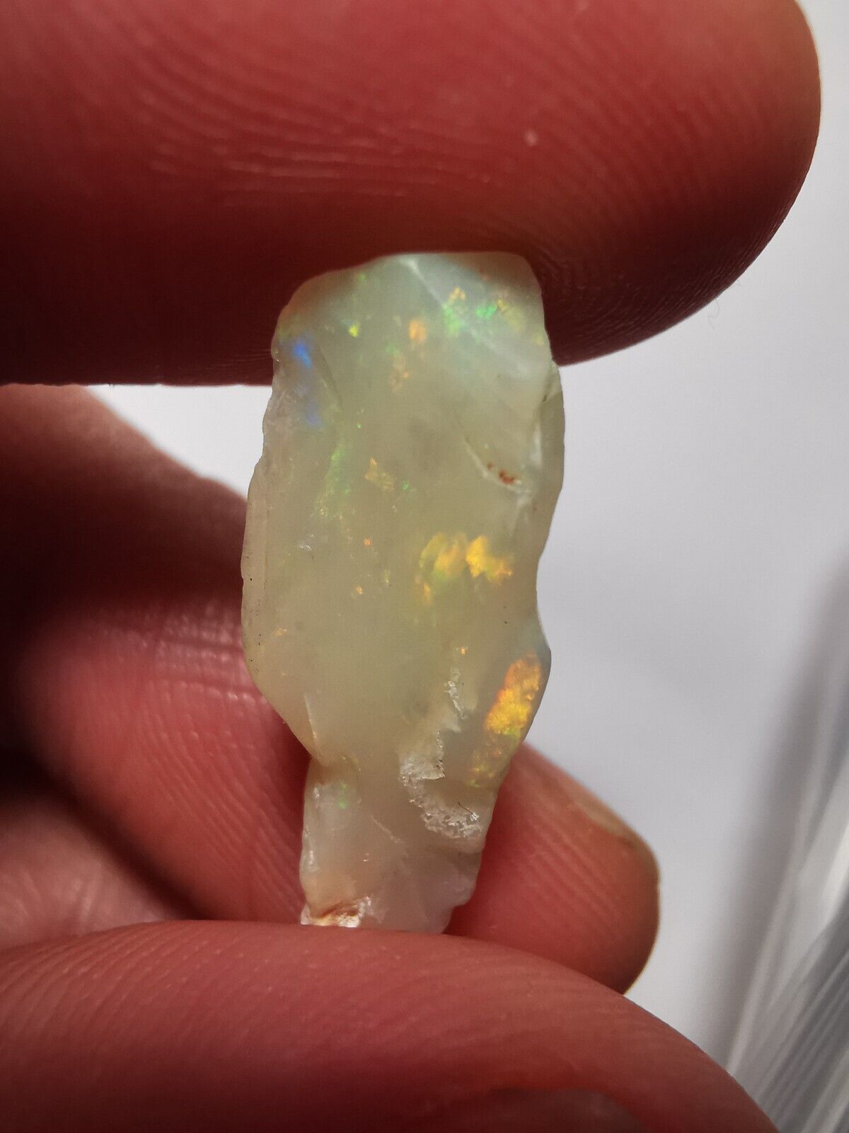 Opal rough Coober Pedy 7.7ct B1 Piece with Beautiful Colour