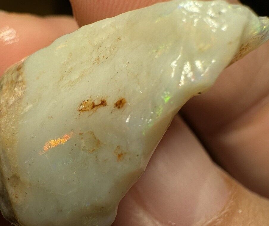 42.9 Carats Solid Rough Coober Pedy Opal Piece with Beautiful Colour B1