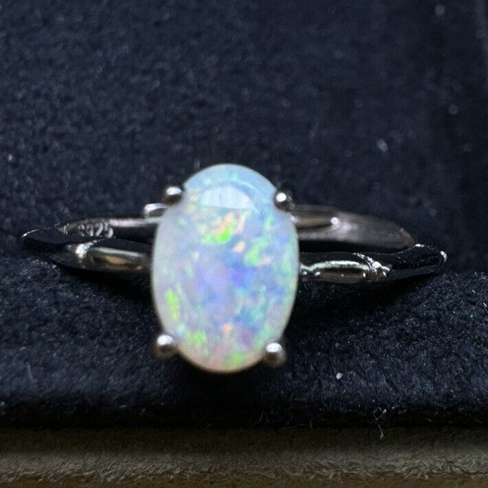 Opal Ring No.14 Multicolored oil paintings