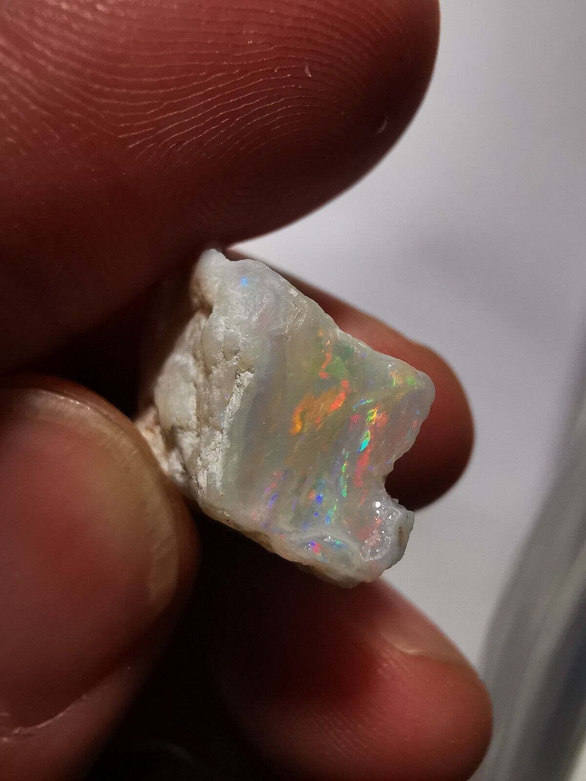 Opal rough Coober Pedy 12.2ct B1 Piece with Beautiful Colour