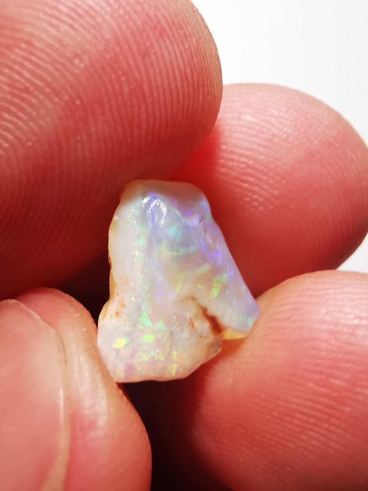Opal rough Coober Pedy 4ct B1 Piece with Beautiful Colour