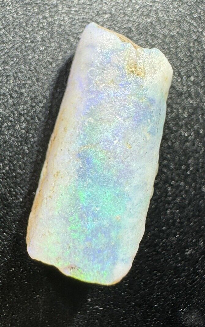 8.6 Carats Solid Rough Coober Pedy Opal Piece with Beautiful Colour
