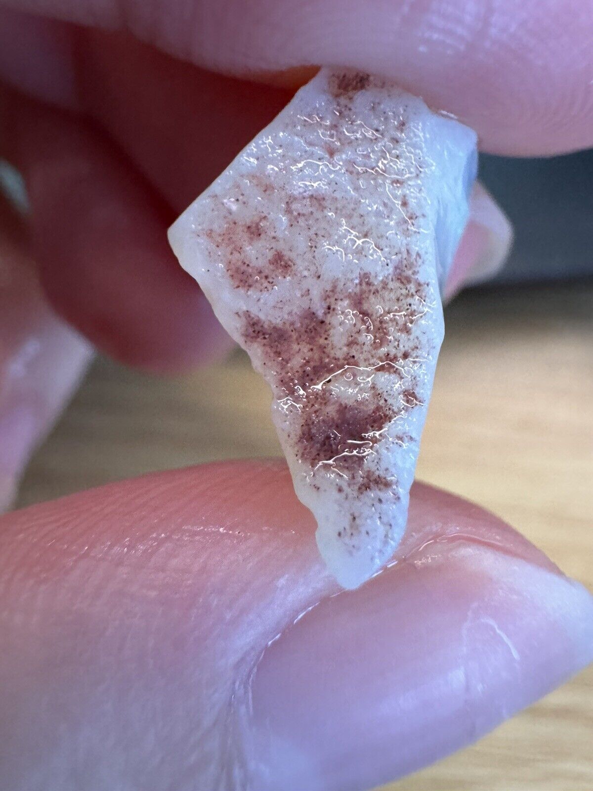 7 Carats Solid Rough Coober Pedy Opal Piece with Beautiful Colour
