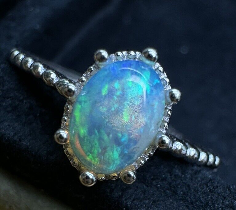Opal Ring No.15 blue