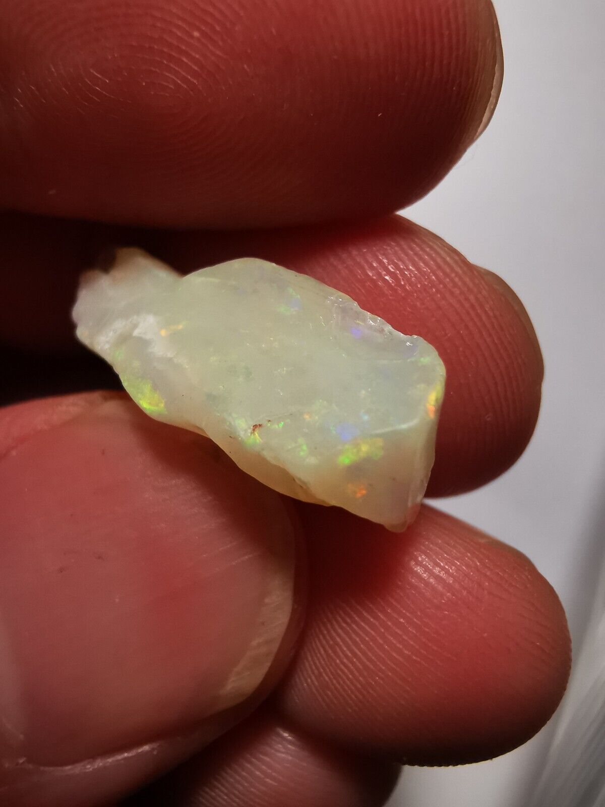 Opal rough Coober Pedy 7.7ct B1 Piece with Beautiful Colour