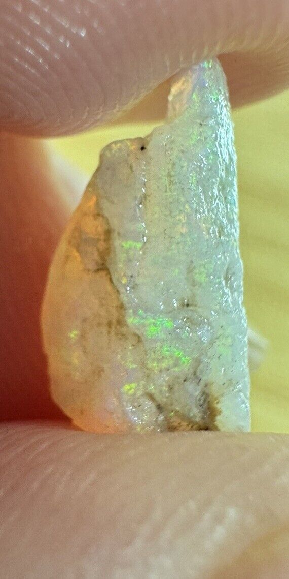 1.7 Carats Solid Rough Coober Pedy Opal Piece with Beautiful Colour