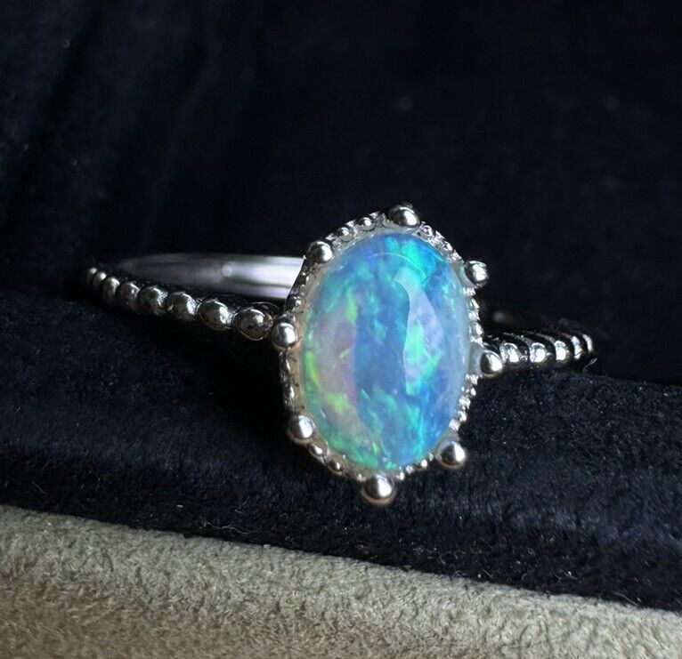 Opal Ring No.15 blue