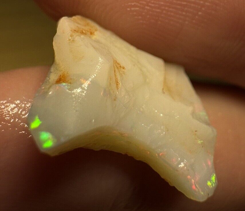 7.1Carats Solid Rough Coober Pedy Opal Piece with Beautiful Colour C1