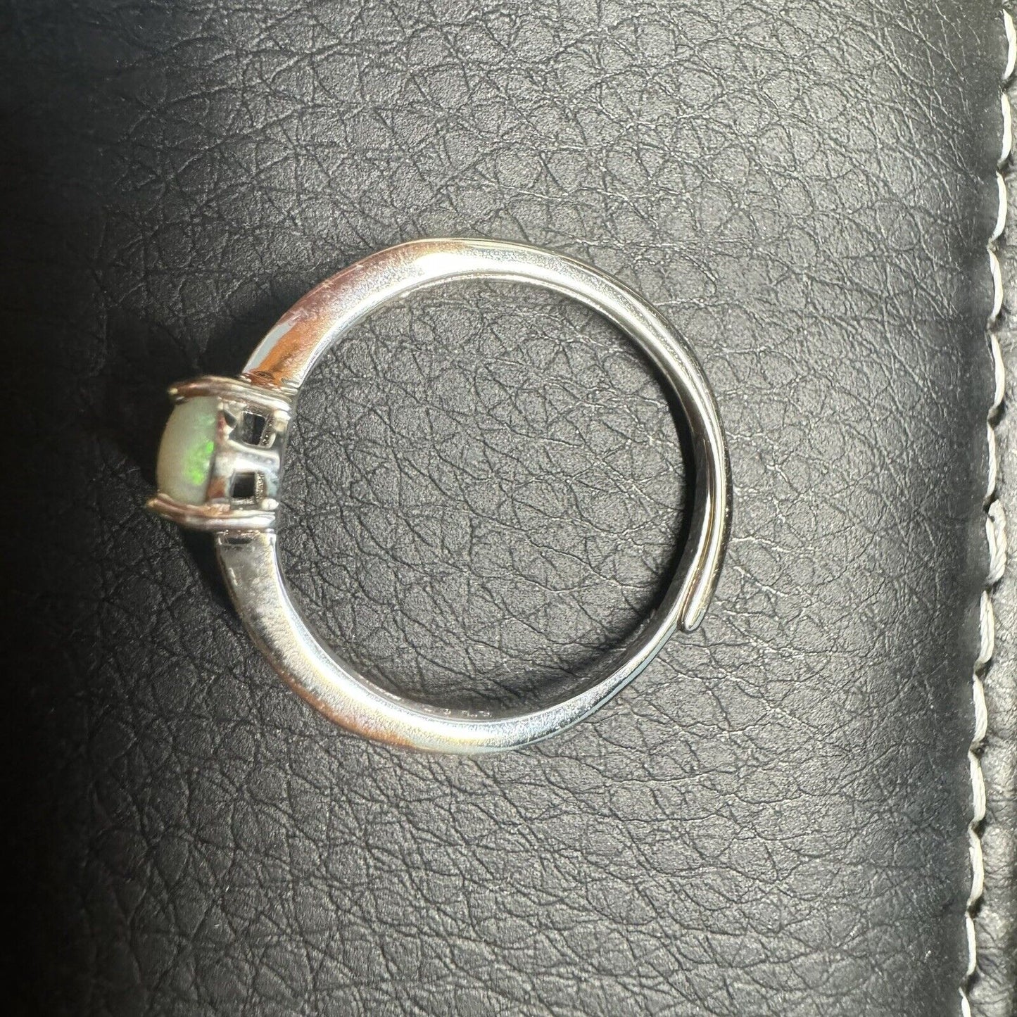 Ring $180 Opal Piece with Beautiful Colour C1-2204