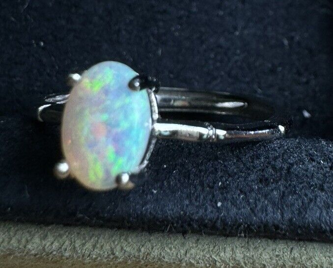 Opal Ring No.14 Multicolored oil paintings