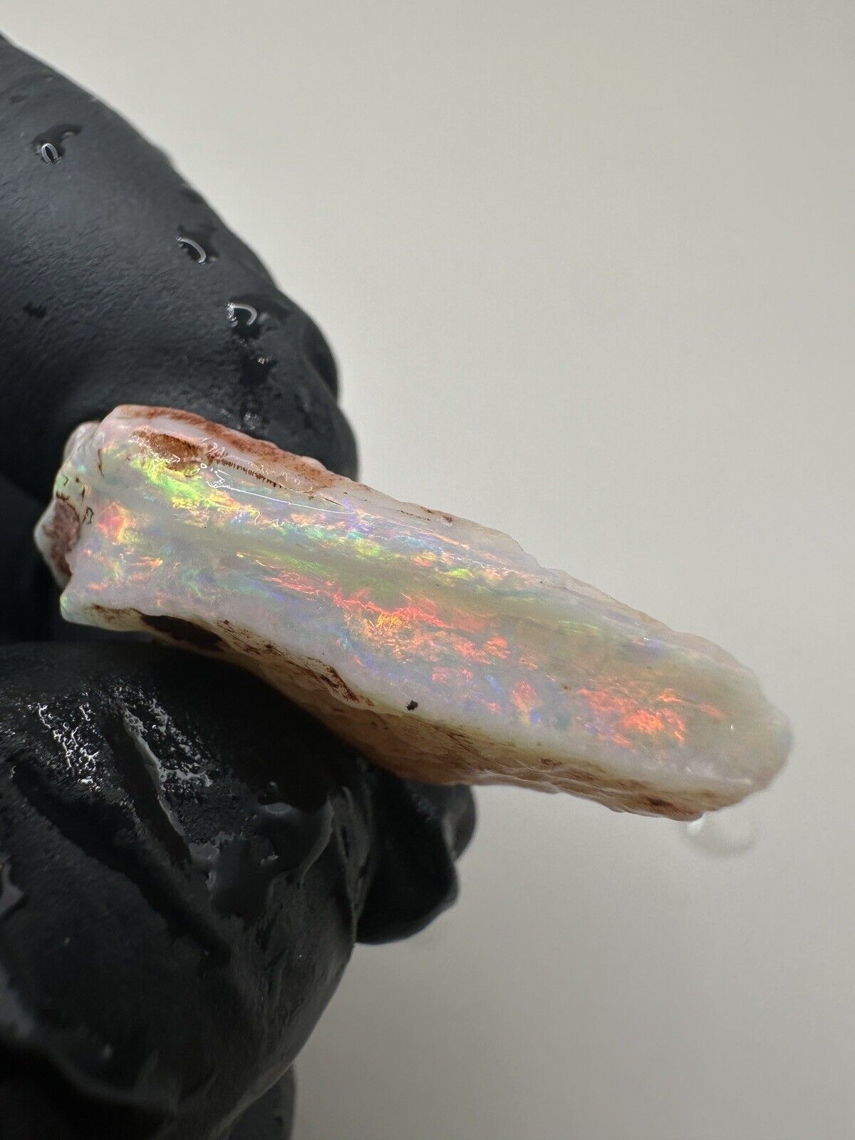 Rough Coober Pedy Crystal Opal With Beautiful Colour13.9ct