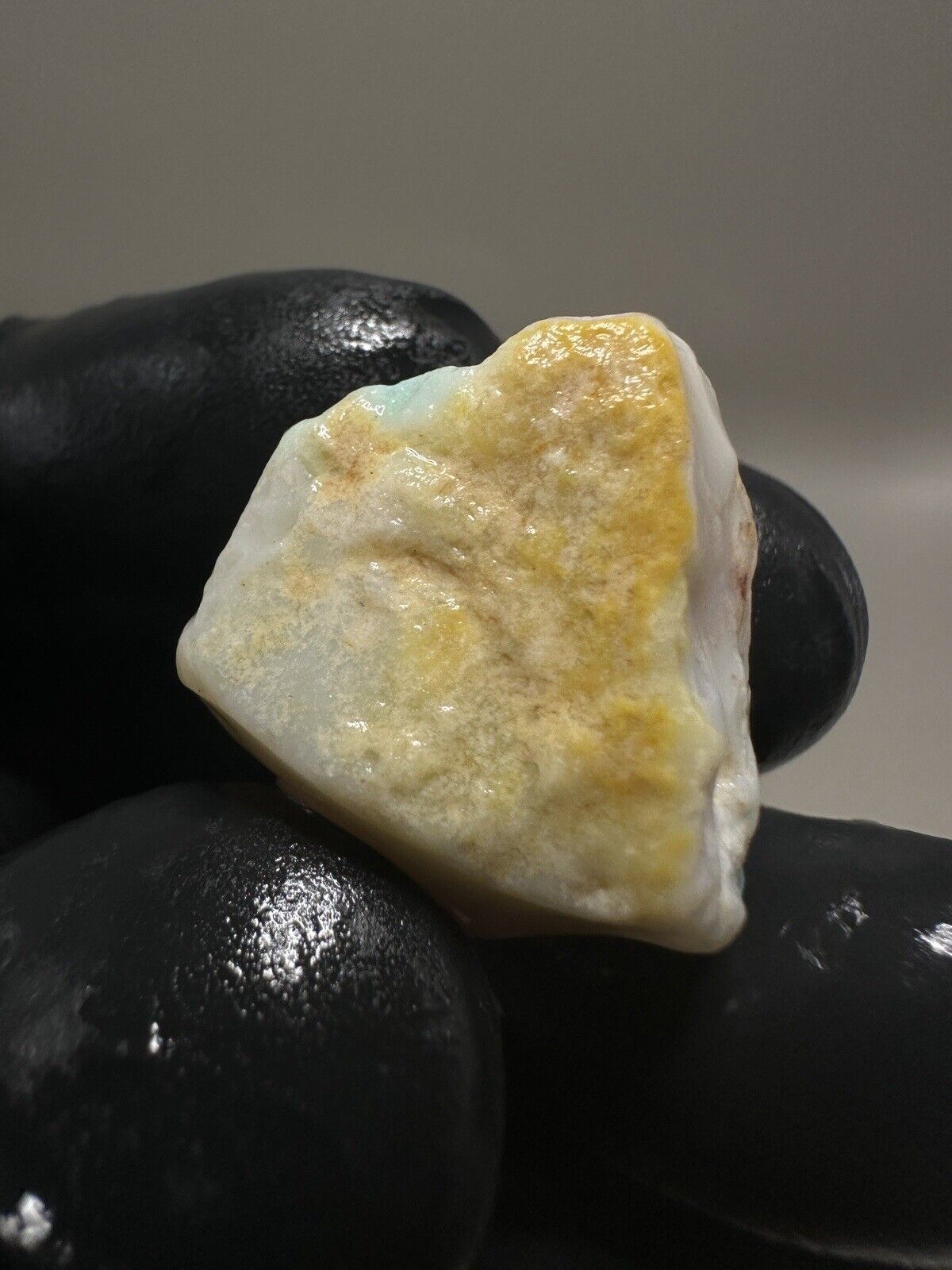 43.6 Carats Solid Rough Coober Pedy Crystal Opal Chunk with Beautiful Colour