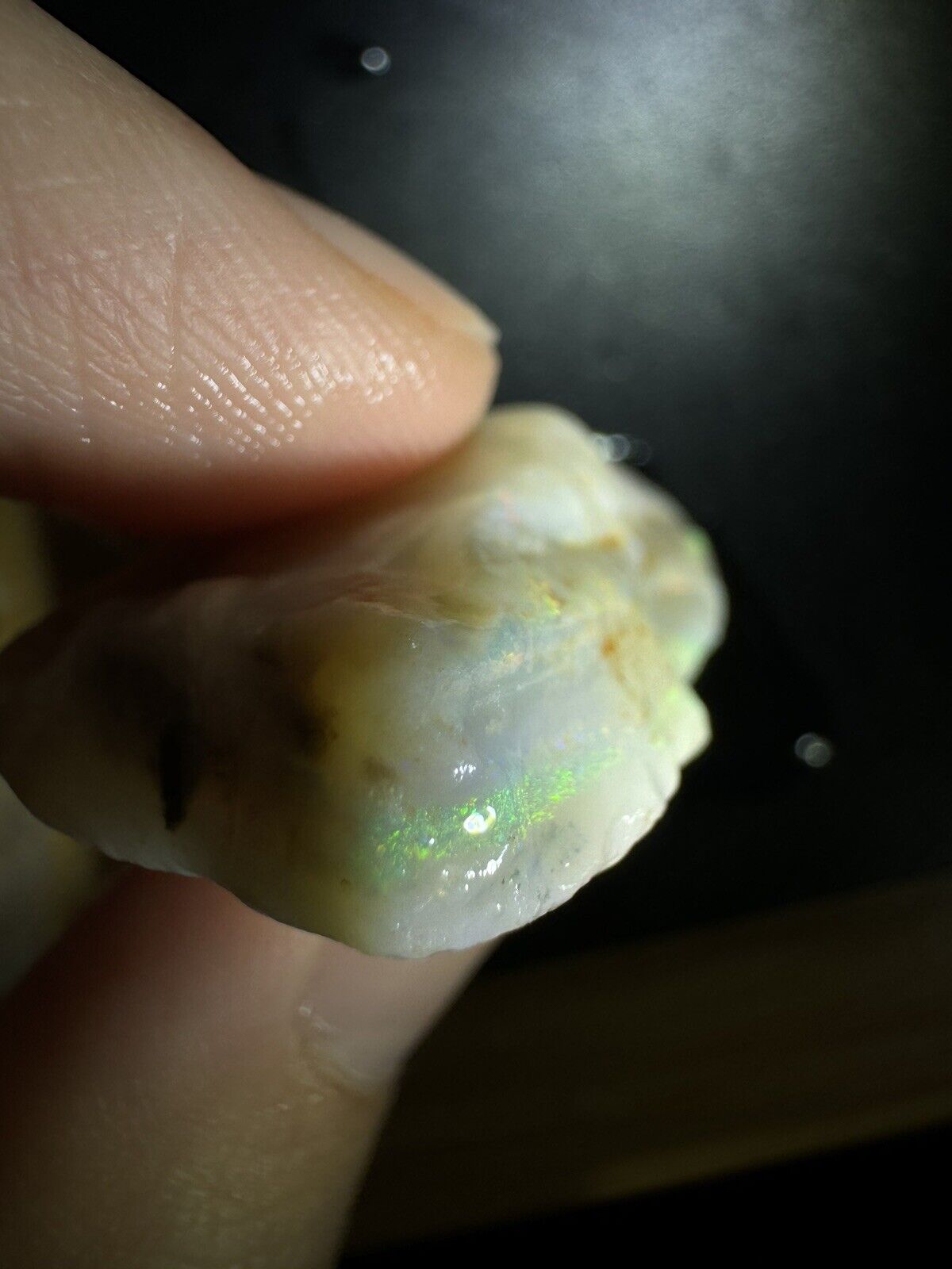54.8 Carats Solid Rough Coober Pedy Opal Piece with Beautiful Colour B1
