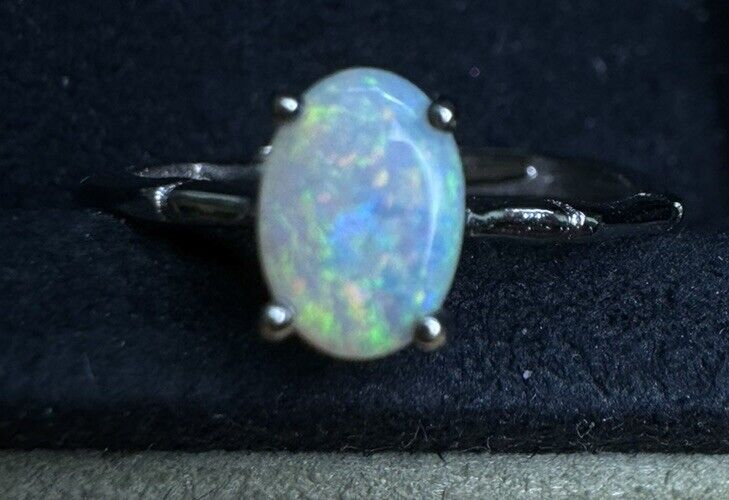 Opal Ring No.14 Multicolored oil paintings
