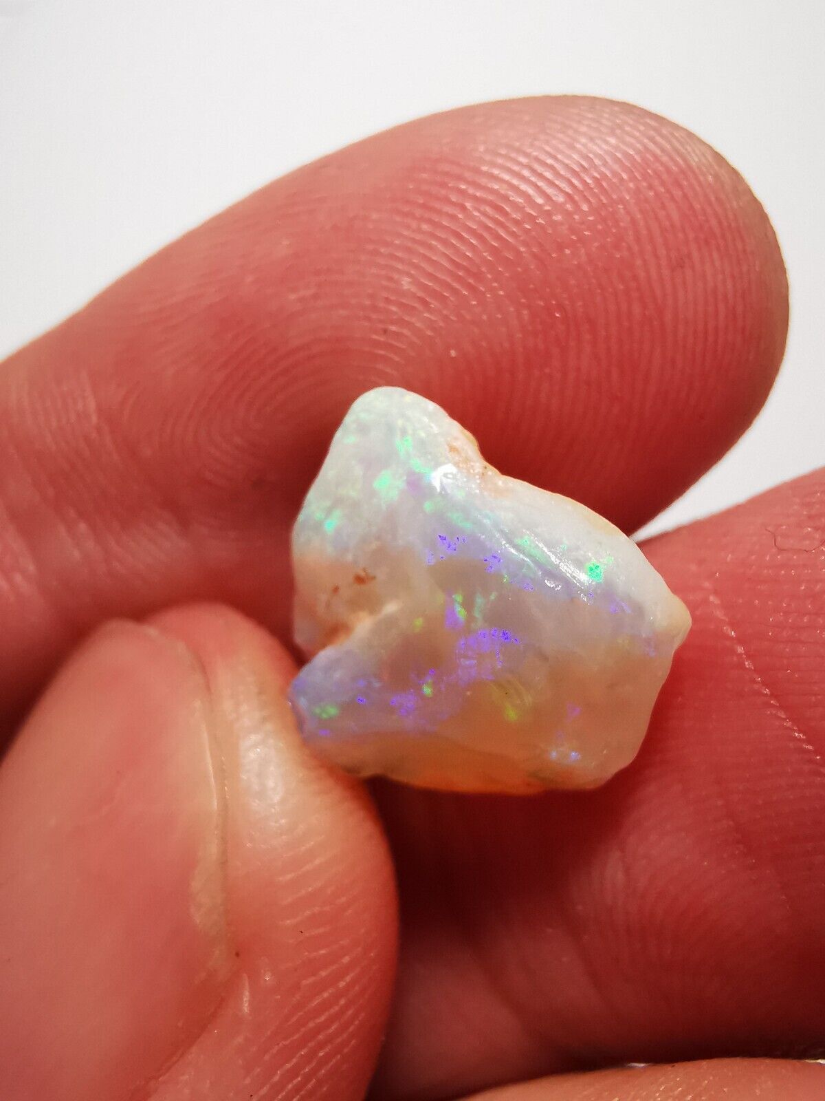 Opal rough Coober Pedy 4ct B1 Piece with Beautiful Colour