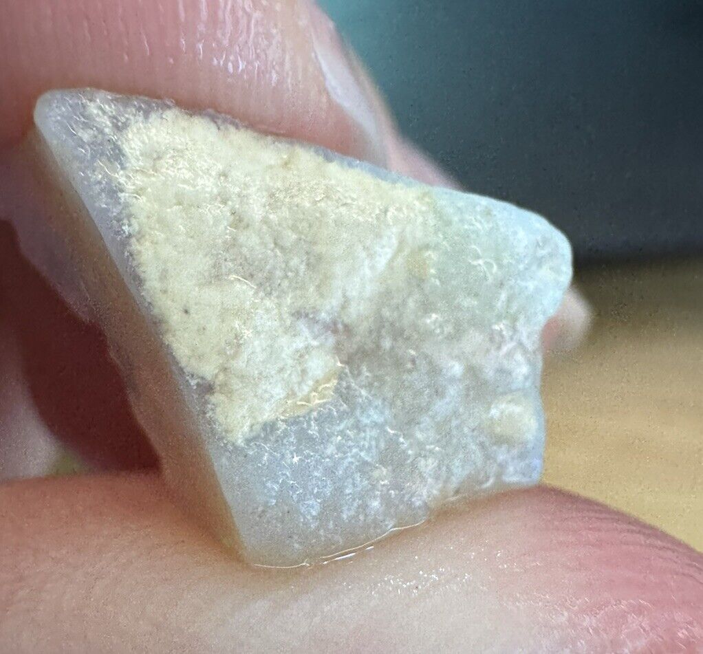 7 Carats Solid Rough Coober Pedy Opal Piece with Beautiful Colour