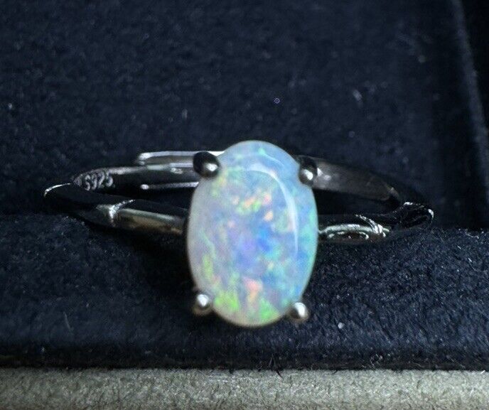 Opal Ring No.14 Multicolored oil paintings