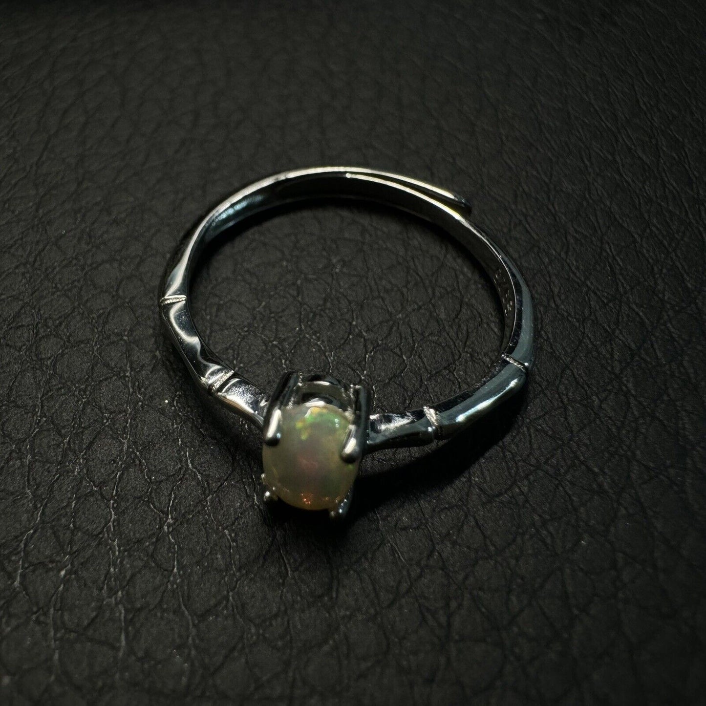 Ring $180 Opal Piece with Beautiful Colour C1-2209