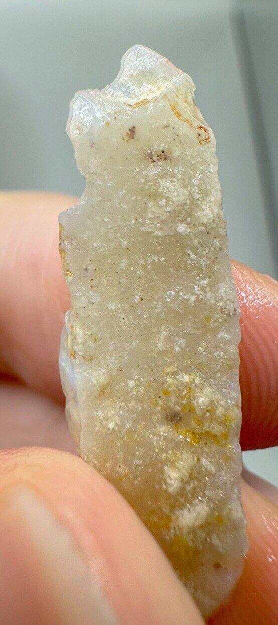 7.7 Carats Solid Rough Coober Pedy Opal Piece with Beautiful Colour