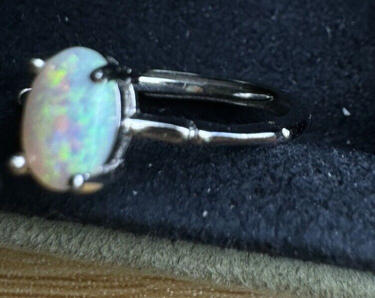 Opal Ring No.14 Multicolored oil paintings