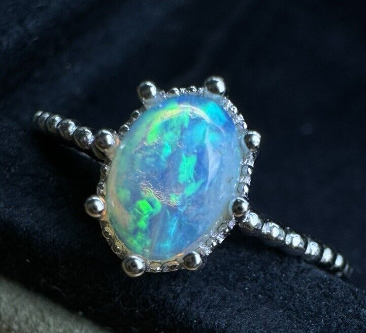 Opal Ring No.15 blue