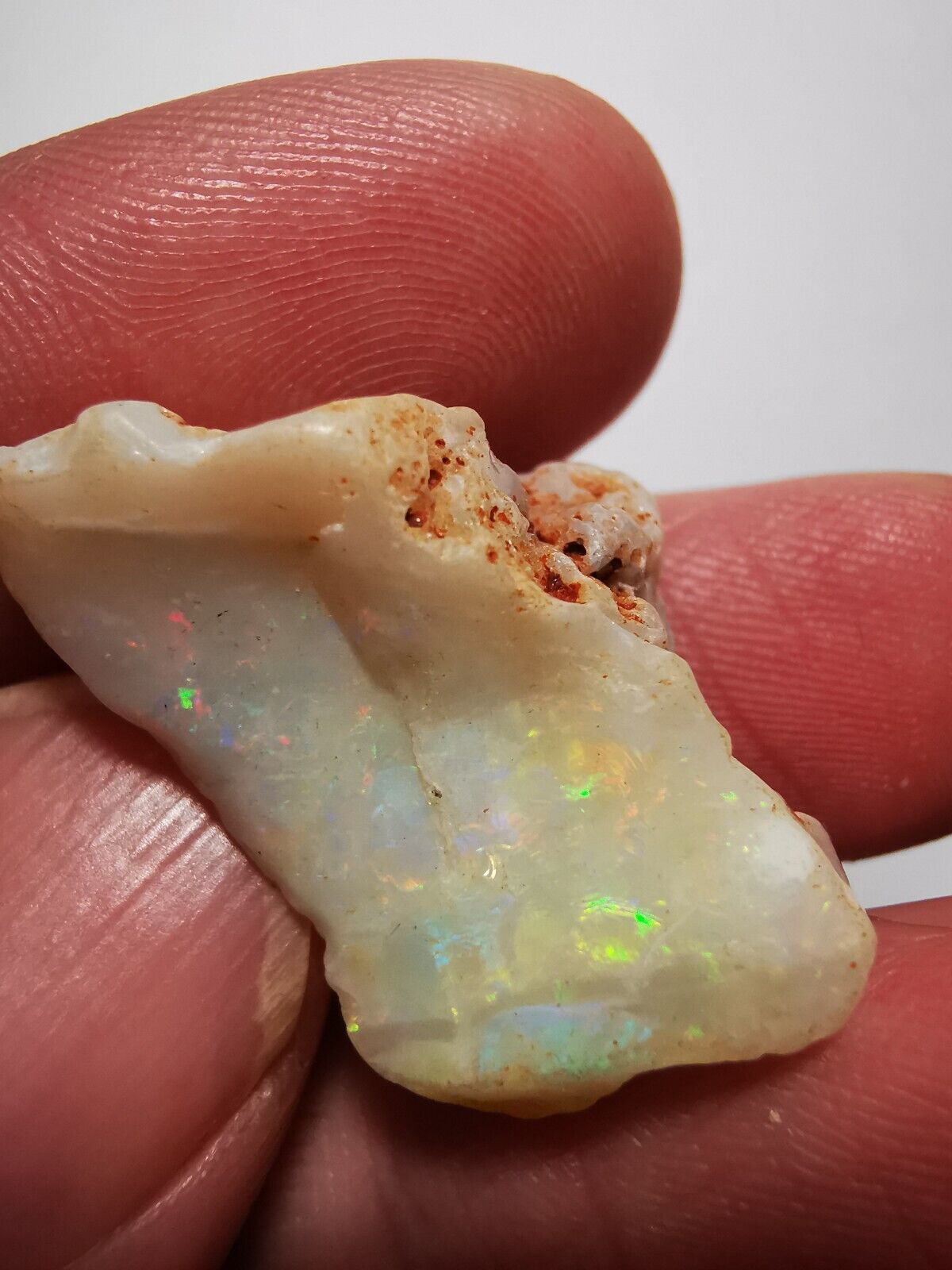 Rough opal Coober Pedy 16.5ct B1 Piece with Beautiful Colour