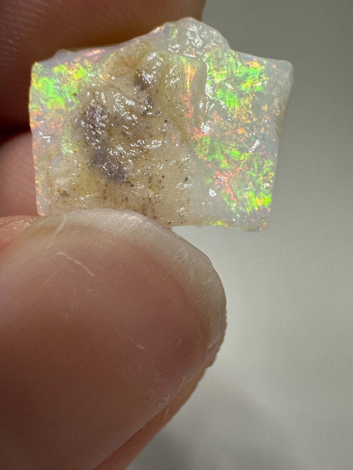 5.4 Carats Solid Rough Coober Pedy Opal with Beautiful Colour