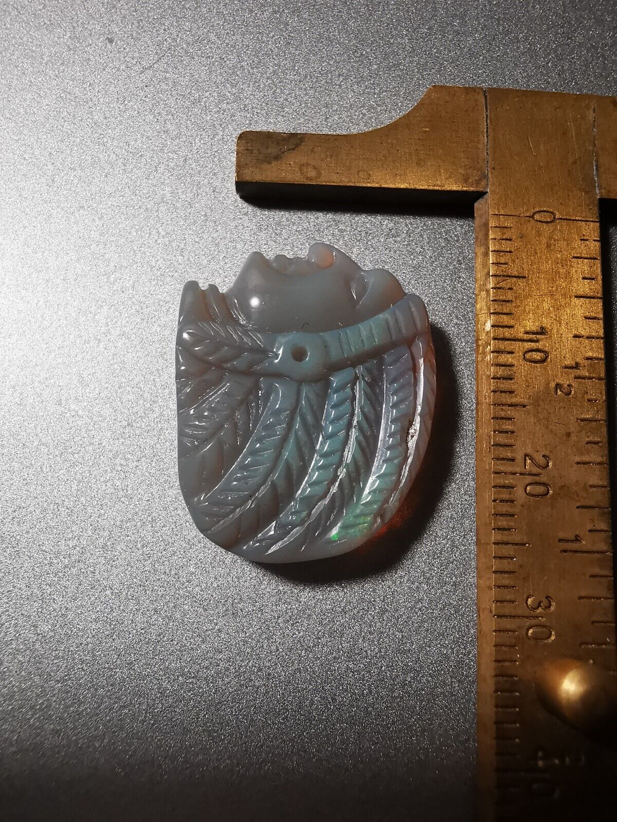 Australian Opal carving Piece, solid opal