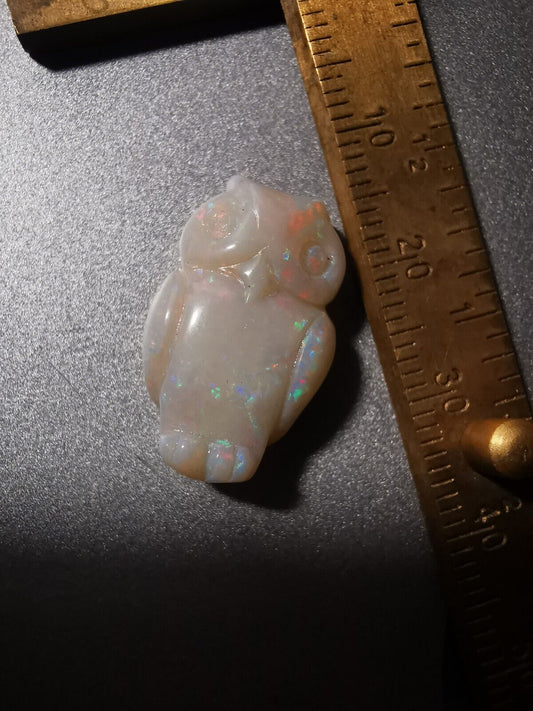 Coober pedy solid Opal carving Piece, solid opal