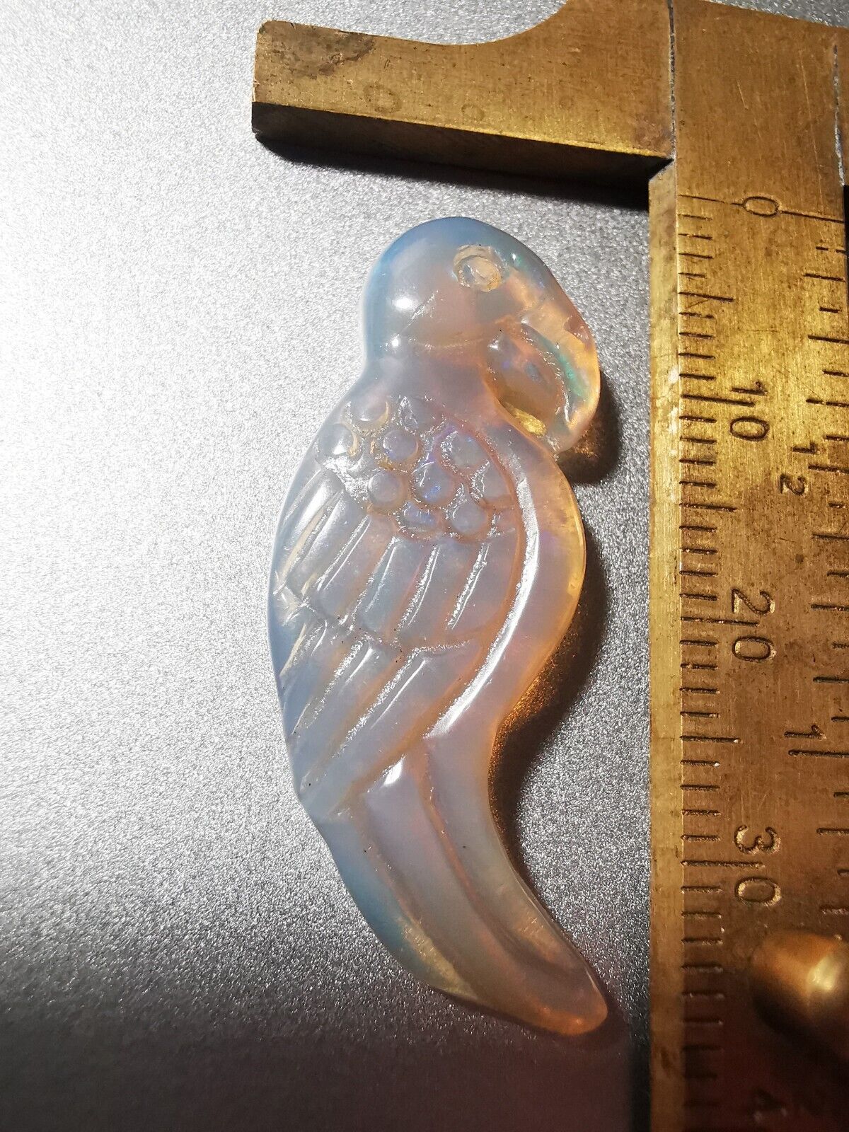 Australian Opal carving Piece, solid opal