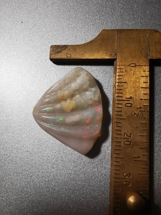 Australian Opal carving Piece, solid opal