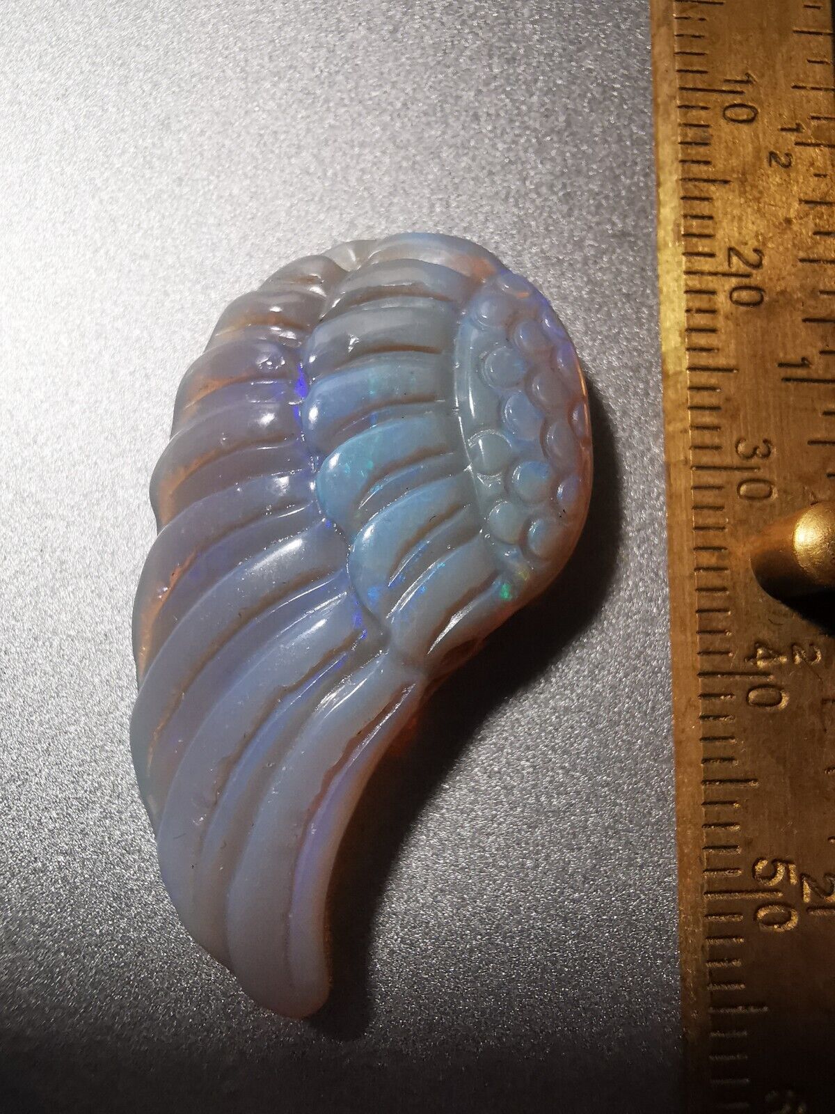 Coober pedy solid Opal carving Piece, solid opal