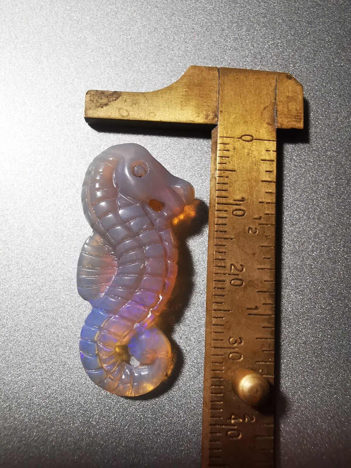 Australian Opal carving Piece, solid opal