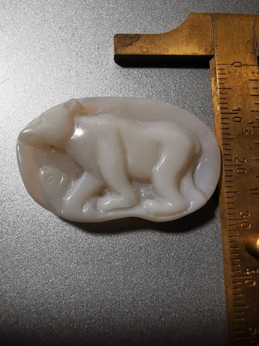 Coober pedy solid Opal carving Piece, solid opal