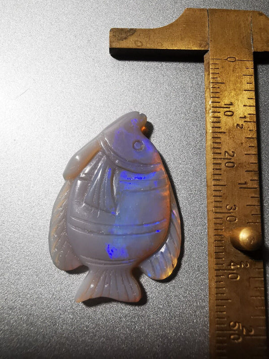 Coober pedy solid Opal carving Piece, solid opal
