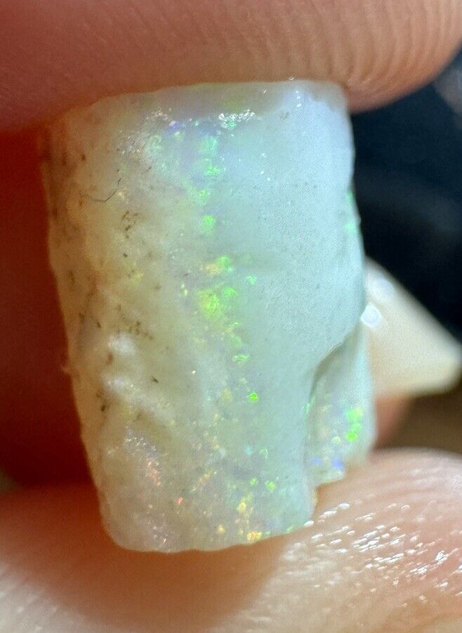 5.3 Carats Solid Rough Coober Pedy Opal Piece with Beautiful Colour
