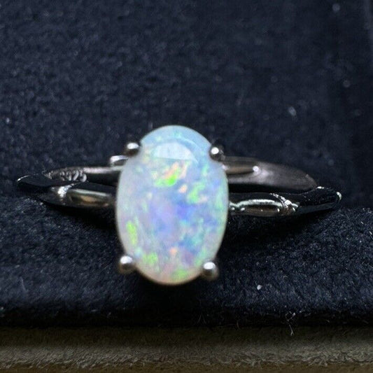 Opal Ring No.14 Multicolored oil paintings