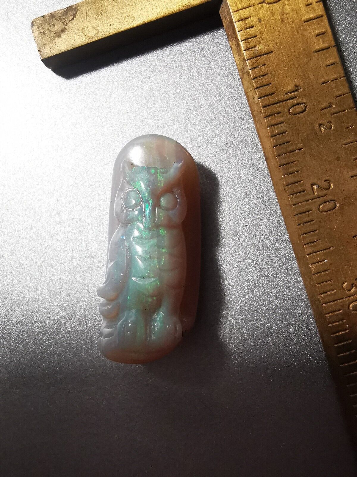 Coober pedy solid Opal carving Piece, solid opal