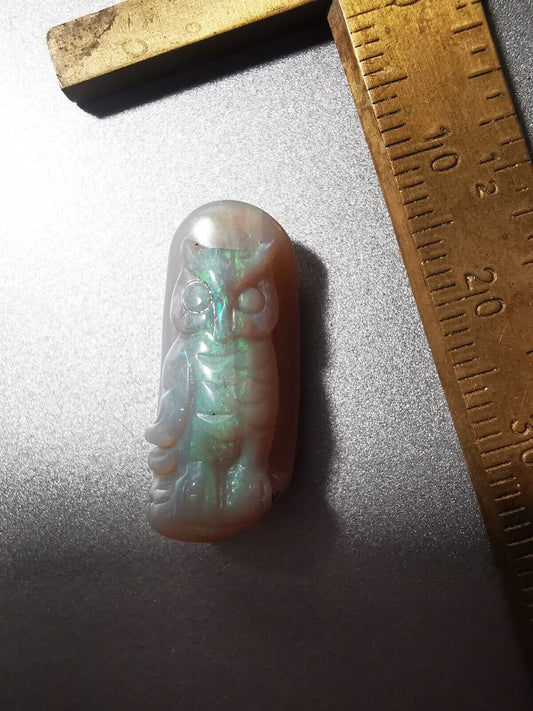 Coober pedy solid Opal carving Piece, solid opal